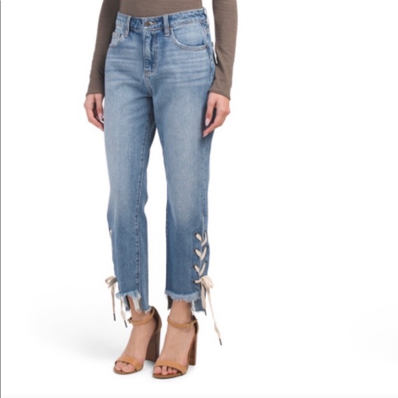 Michael Kors Denim - Hidden laced straight Jeans!